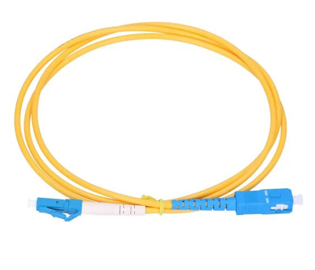 ExtraLink LC/UPC-SC/UPC Patchcord Jednomodowy Simplex G652D 3mm 1m - 1543600 - zdjęcie